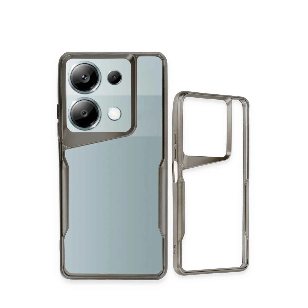 Xiaomi Redmi Note 13 Pro 4g Kılıf Boyi Silikon Kapak - Lacivert görsel 3