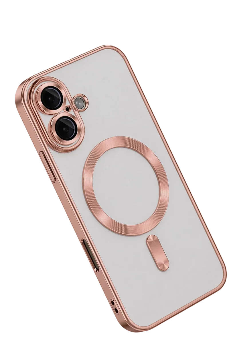 Apple iPhone 16 Kılıf Kross Magneticsafe Kapak - Rose görsel 2