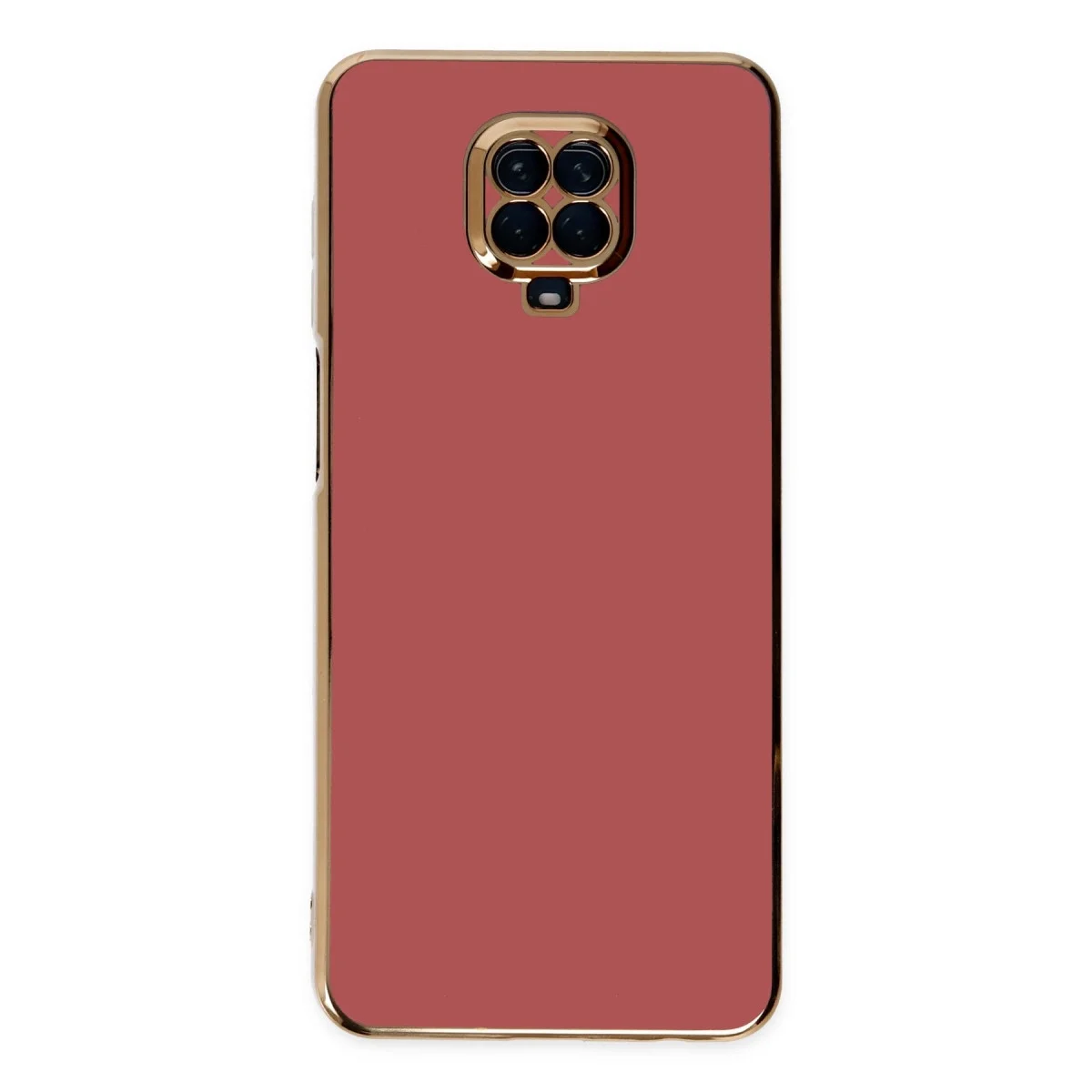 Xiaomi Redmi Note 9 Pro Kılıf Volet Silikon - Kırmızı görsel 2