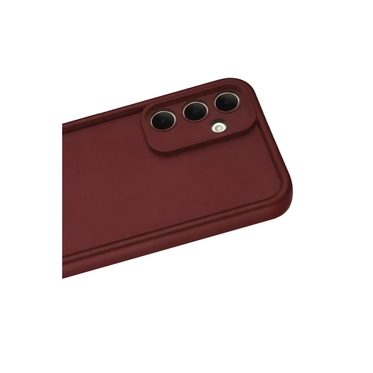 Samsung Galaxy A56 Kılıf Viera Silikon - Bordo görsel 3