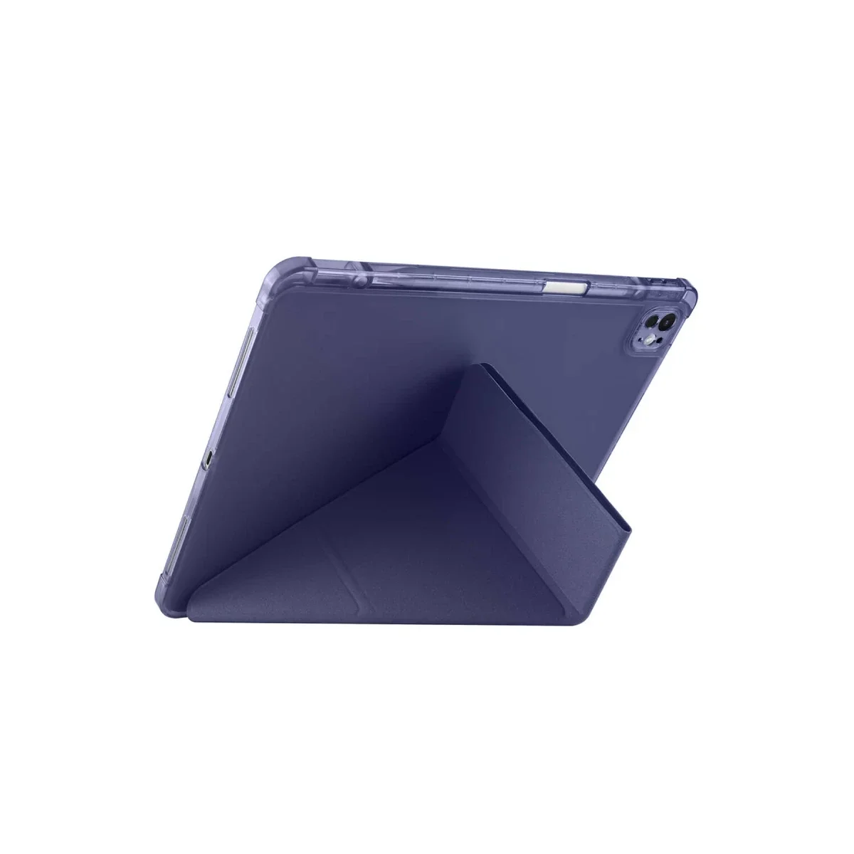 Apple iPad Air 13 (2024) Kılıf Kalemlikli Mars Tablet Kılıfı - Siyah görsel 2