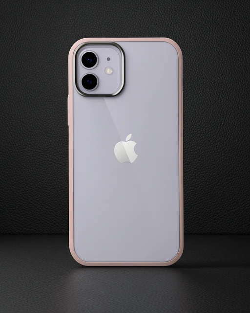 Apple İphone 12 Kılıf Element Silikon - Pembe