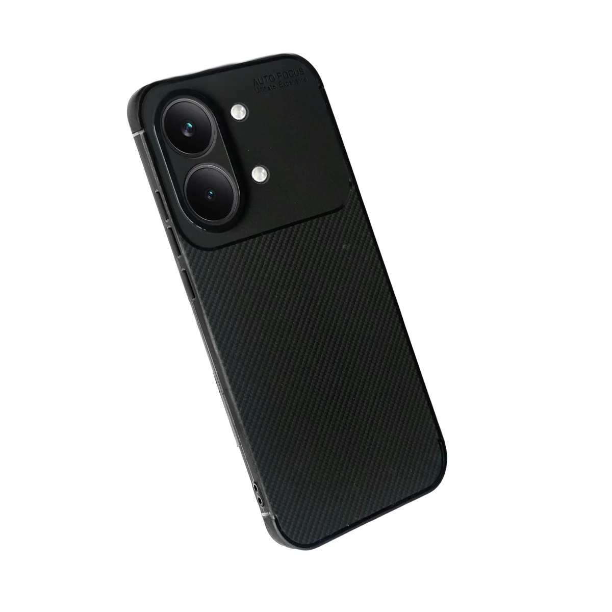 Xiao Poco X8 Pro Max Auto Focus Karbon Kapak - Siyah görsel 2
