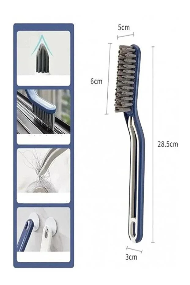 Çok Amaçlı Ergonok Tezlik Fırçası & Pratik Mutfak Ve Banyo Lavabo Fırçası (25 cm) görsel 5