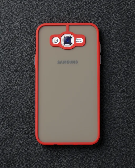 Samsung Galaxy J7 Kılıf Montreal Silikon Kapak - Kırmızı
