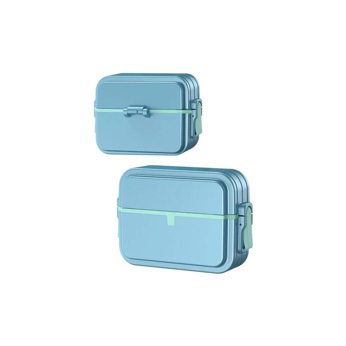 Apple Airpods 3 (3.nesil) 404 Kilitli Kılıf - Mavi görsel 2
