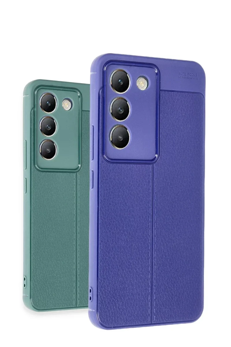 Vivo V30 Lite 4G Kılıf Auto Focus Kapak - Lila görsel 3