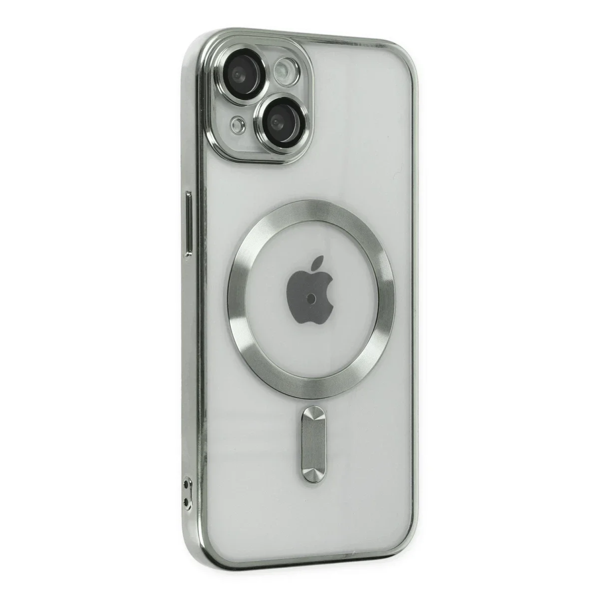 Apple iPhone 14 Kılıf Kross Magneticsafe Kapak - Gümüş görsel 2