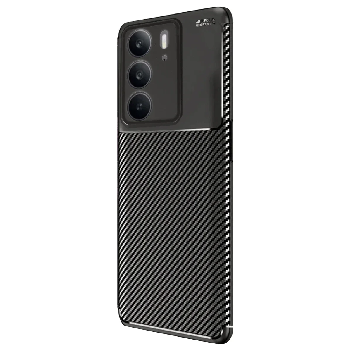 Realme C75 4G Auto Focus Karbon Kapak - Siyah görsel 2