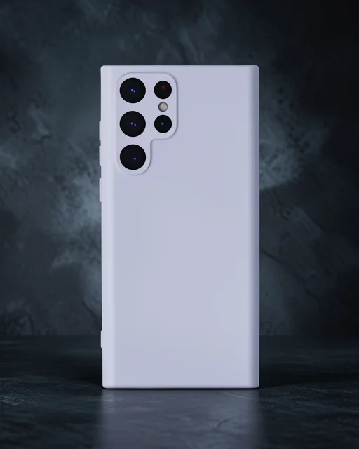 Samsung Galaxy S24 Ultra Kılıf Nano İçi Kadife Silikon - Lila