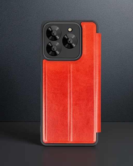 General Mobile Era 30 Kılıf Flip Cover - Kırmızı