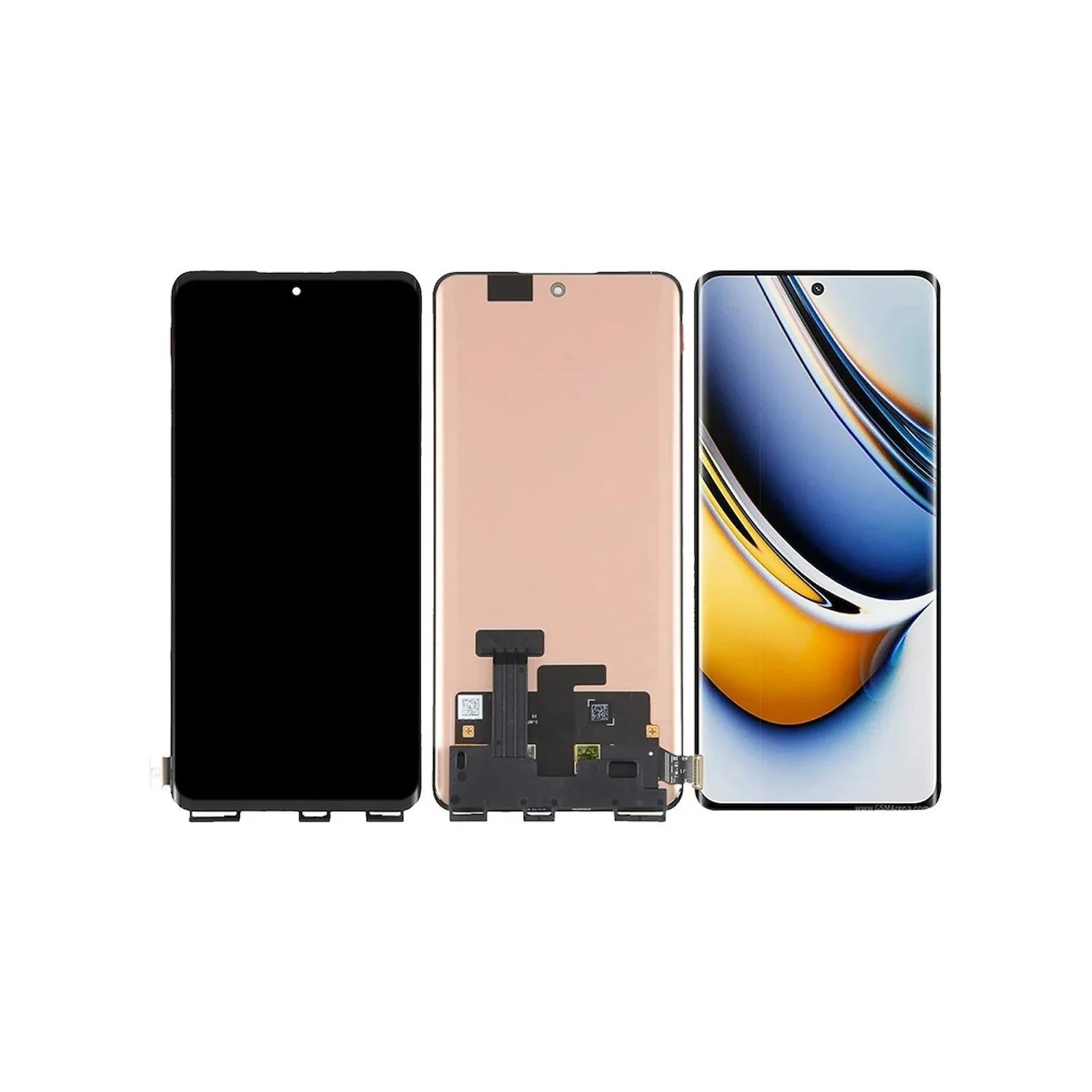 Realme 12 Pro Plus Ekran Dokunmatik OLED (Siyah) görsel 2