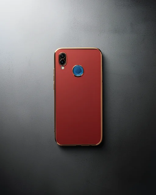 Huawei P20 Lite Kılıf Volet Silikon - Kırmızı