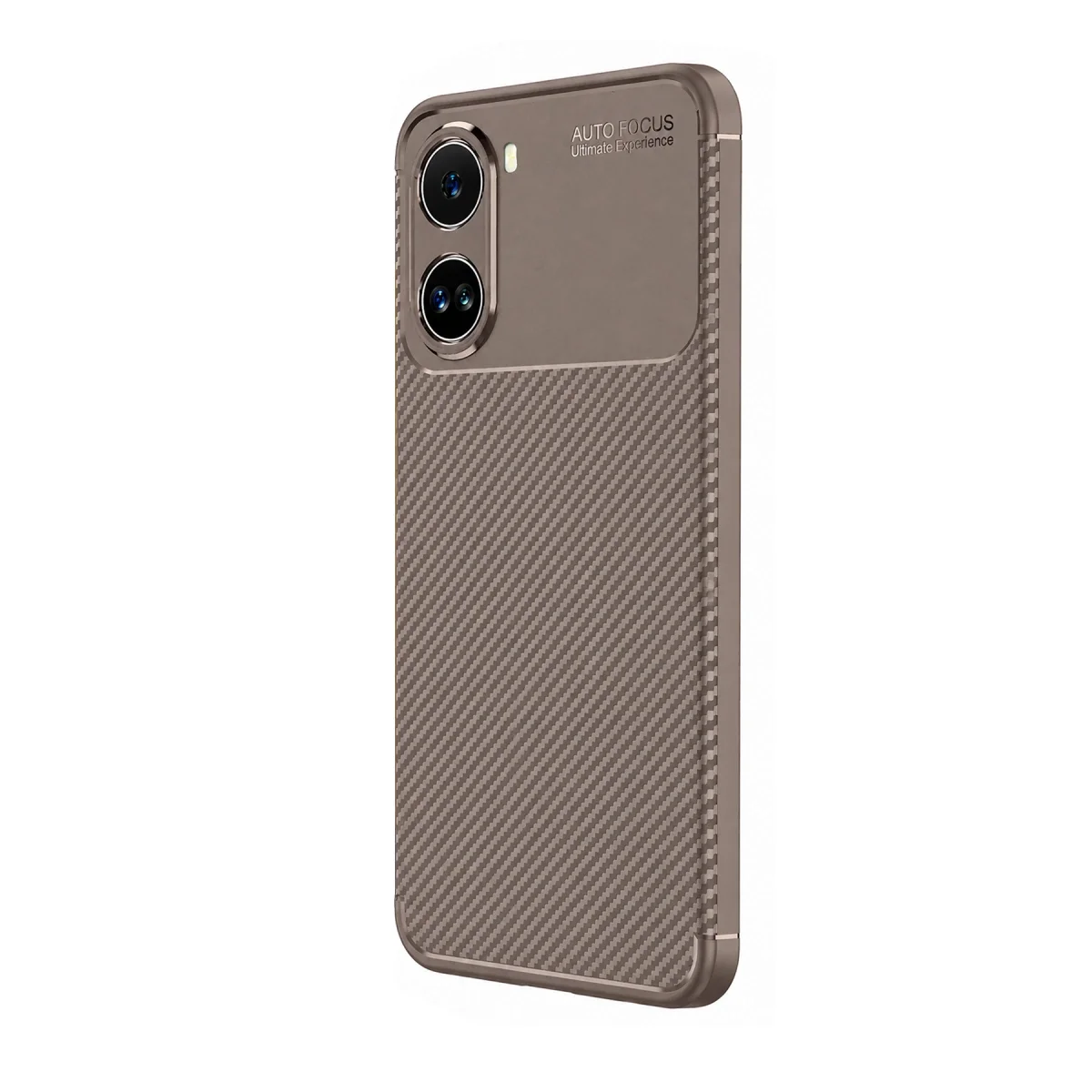 Xiao Poco X7 Pro Kılıf Auto Focus Karbon Kapak - Gri görsel 3