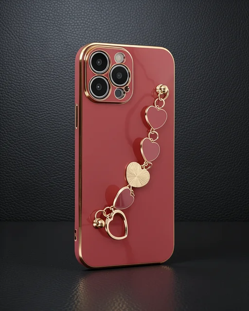 Apple İphone 14 Pro Kılıf Esila Silikon - Kırmızı