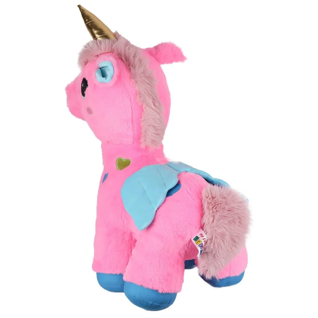 4974 Büyük Pembe Unicorn -My Friend Toys görsel 2
