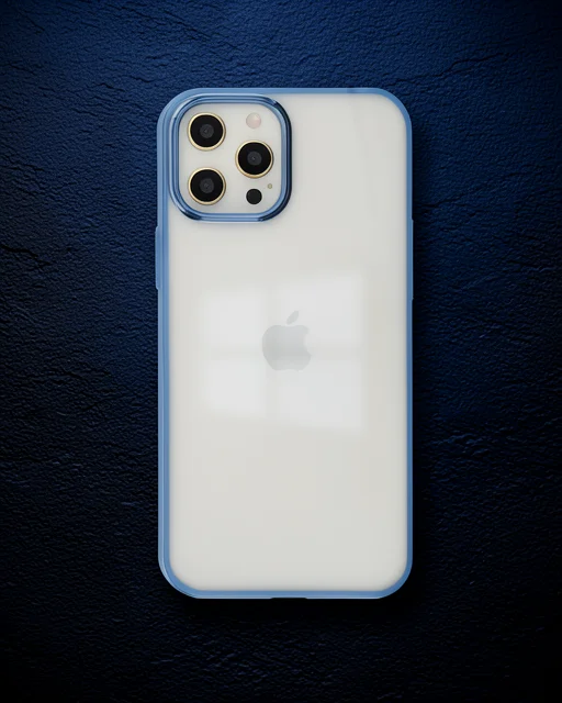 Apple İphone 12 Pro Max Kılıf Element Silikon - Mavi