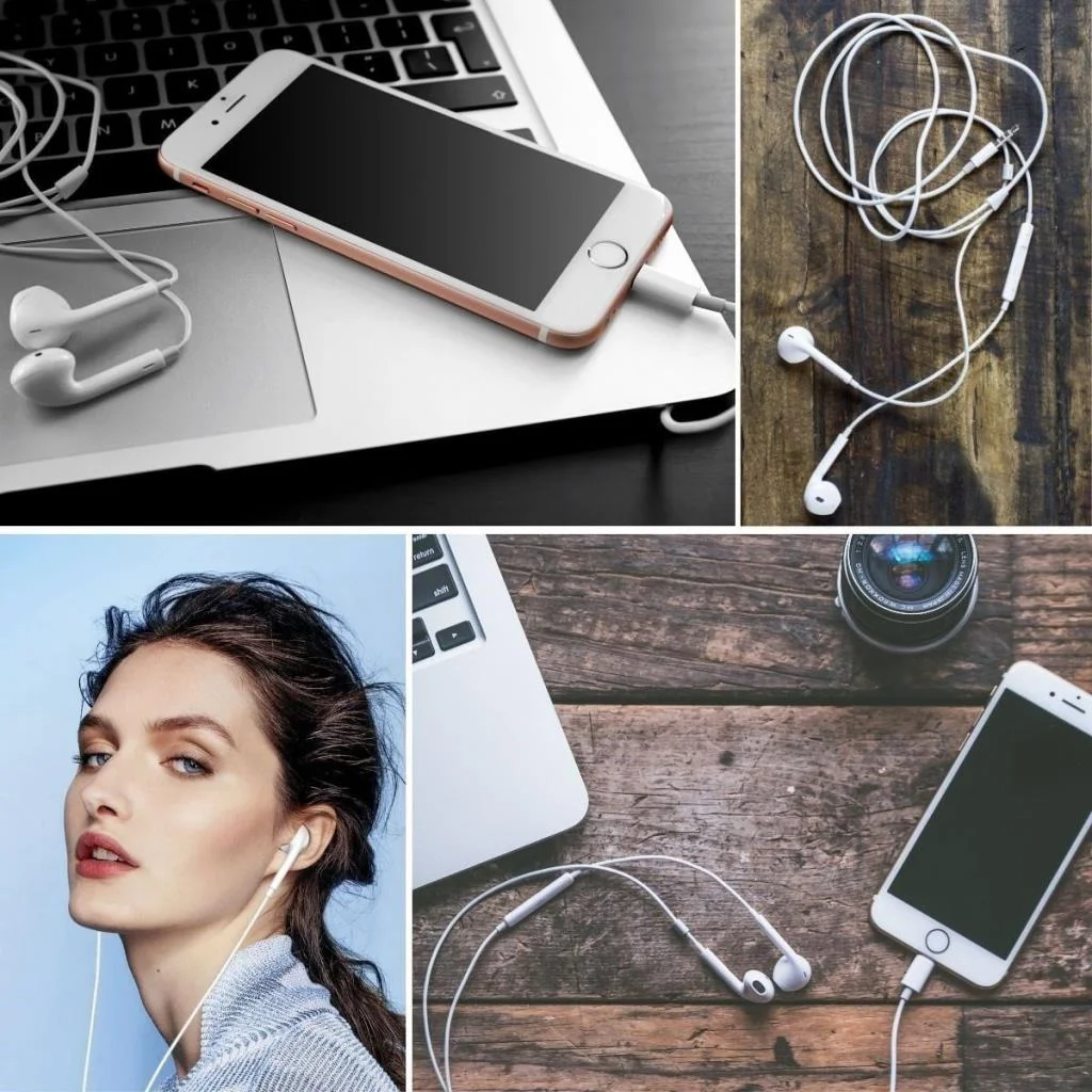 İphone Ucu Çıkışlı Pop Up Kulakiçi Yumuşak Kontrol Tuşlu Kulaklık (adet fiyatıdır) görsel 2