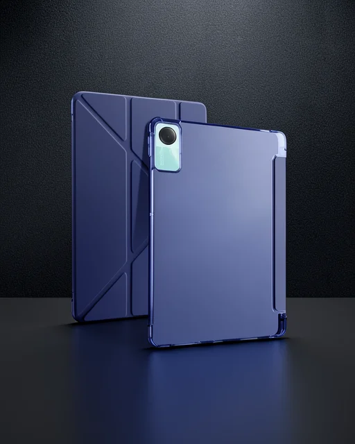 Xiaomi Redmi Pad Se 4g Kılıf Kalemlikli Mars Tablet Kılıfı - Lacivert