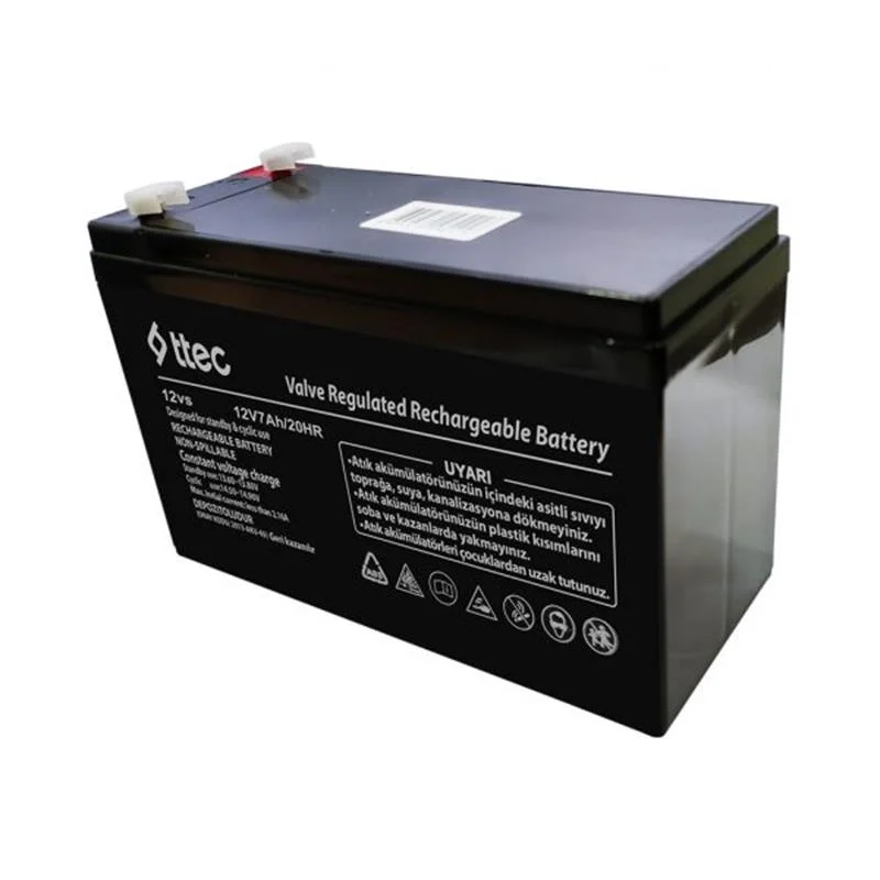 12V 7AH Bakımsız Kuru Tip Akü