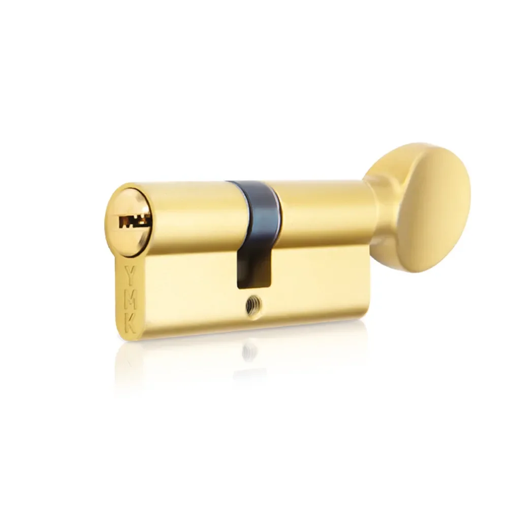 YMK Eko 68mm Sarı Bilyalı Mandallı, Hibrit Barel, Kapı Silindiri görsel 2