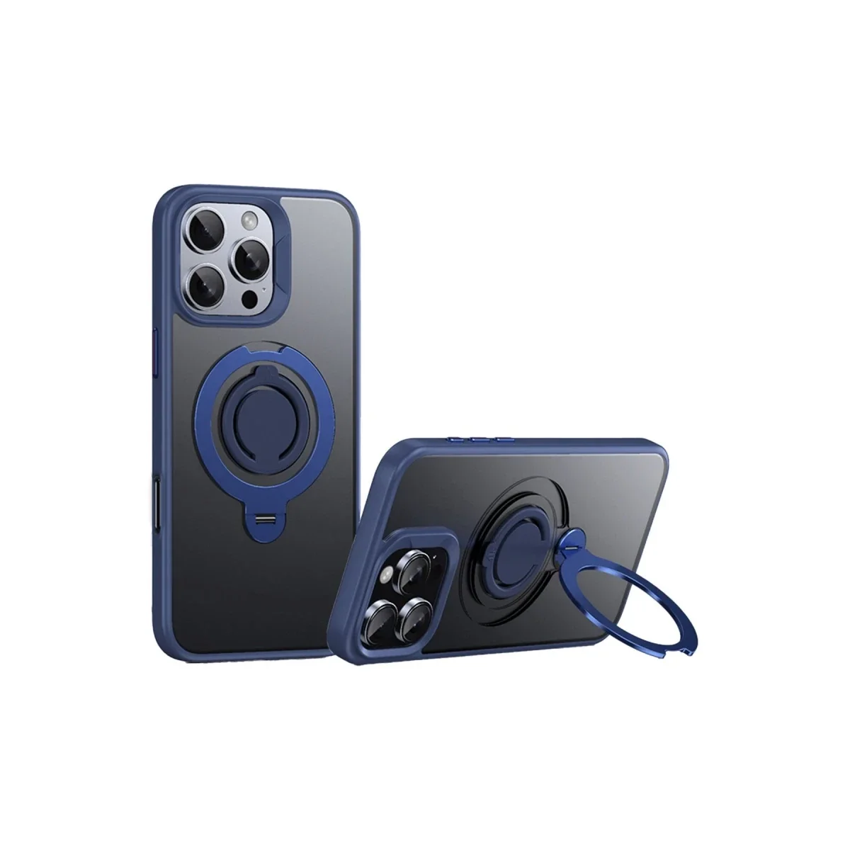 Joko Apple iPhone 16 Pro Avatar 360 Dönen Magsafe Kapak - Lacivert
