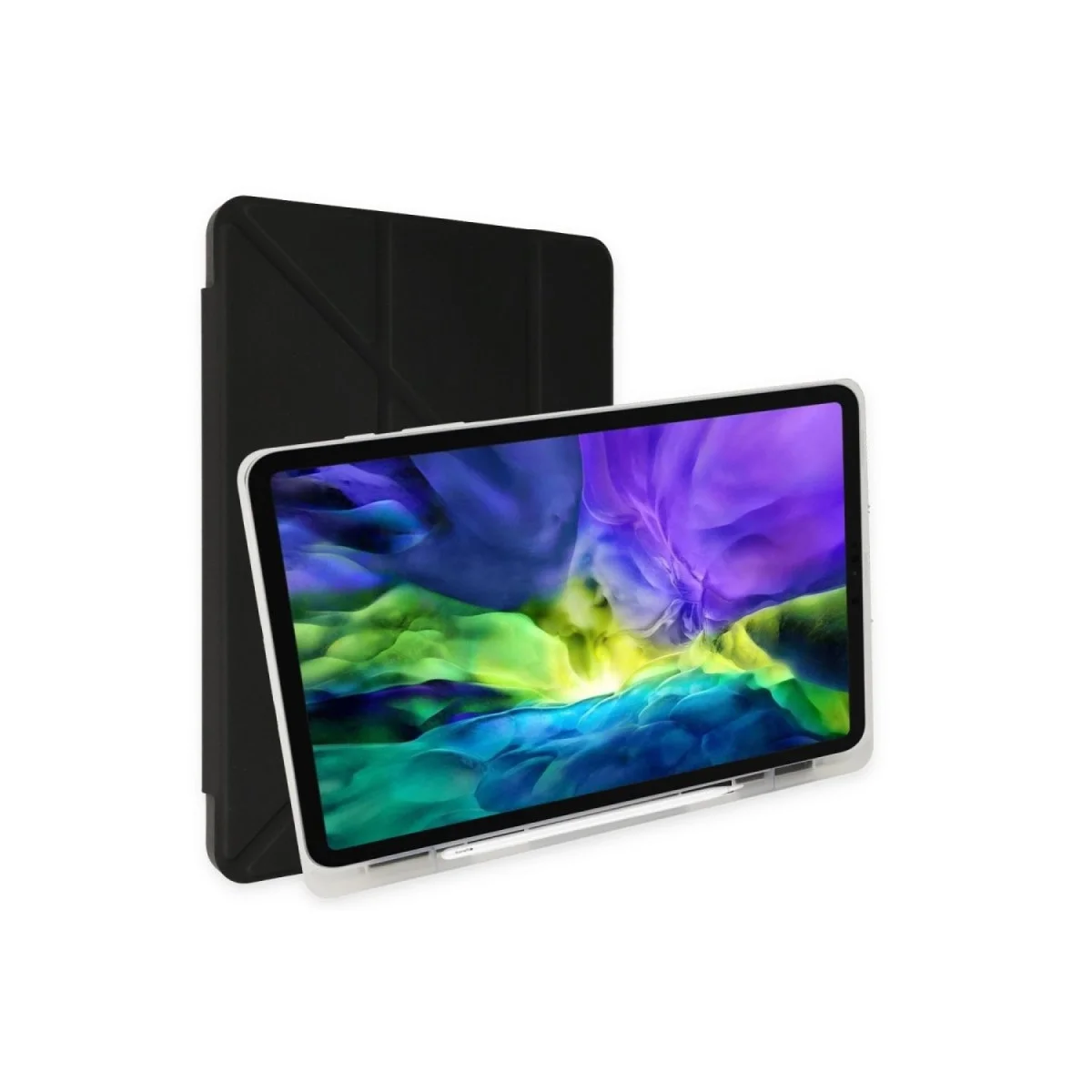 Xiao Red Pad Kılıf Kalemlikli Mars Tablet Kılıfı - Siyah