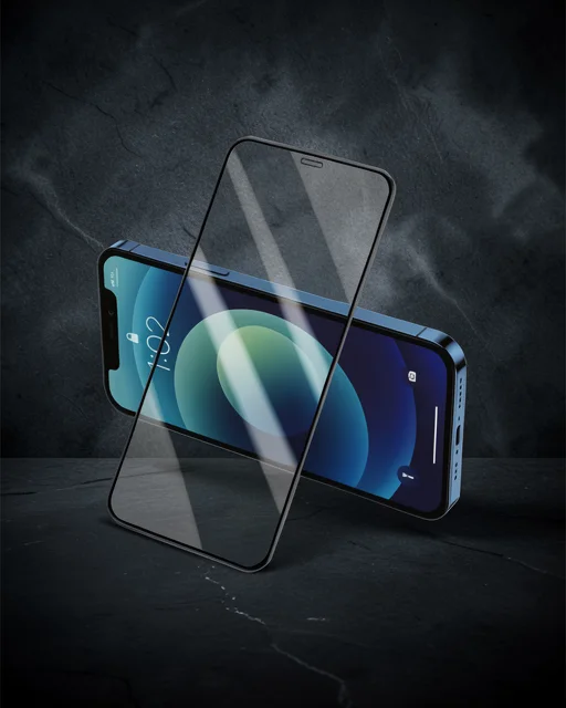 Apple İphone 7 Plus 3d Antistatik Cam Ekran Koruyucu - Siyah