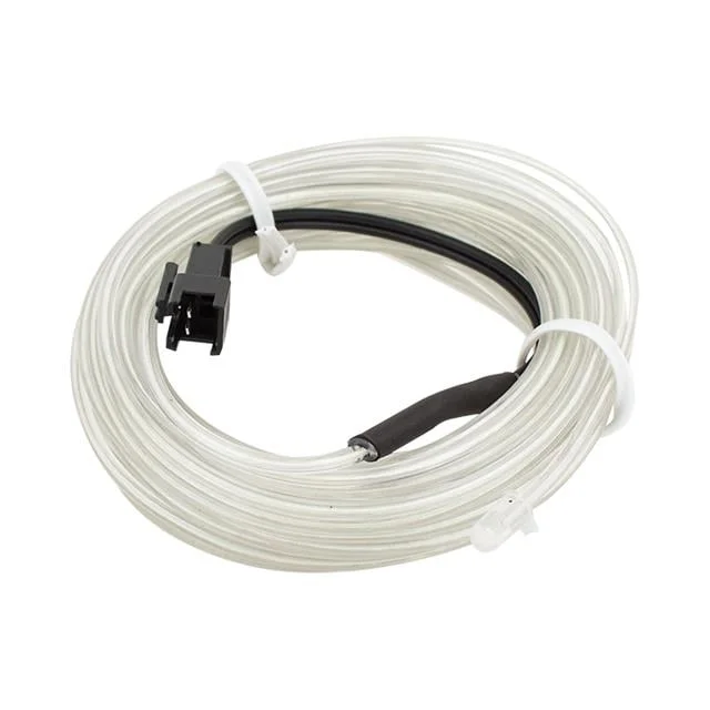 5 Metre 5 Volt USB Adaptörlü Neon Buz Mavi İp Aydınlatma PM-6080 görsel 4