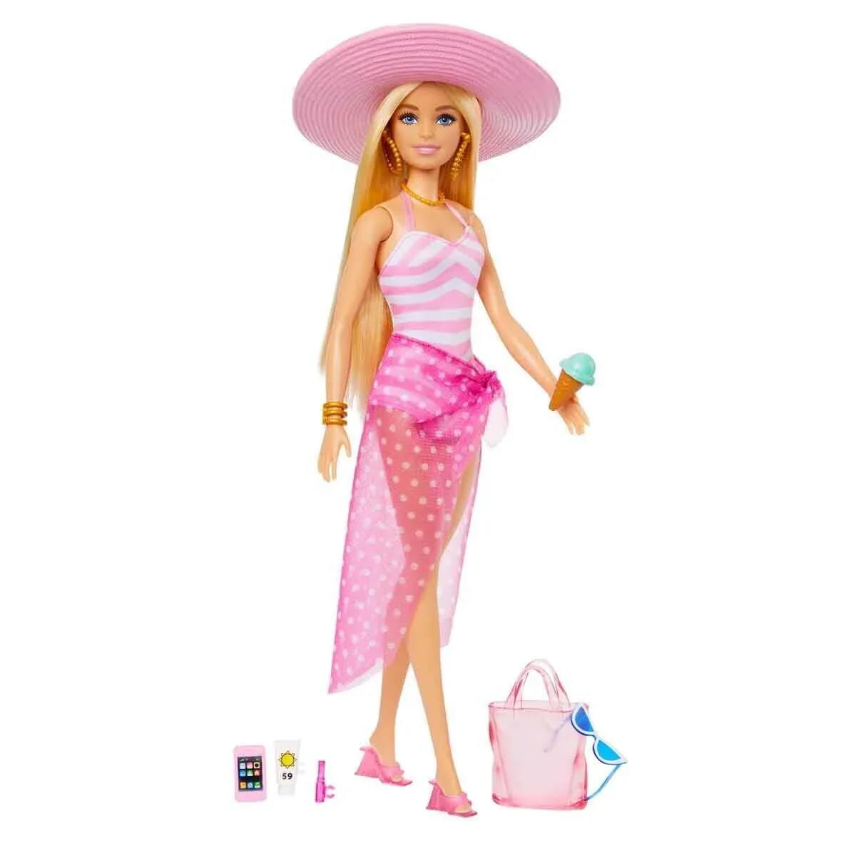 HPL73 Barbie Plaj Günü Oyun Seti - Barbie görsel 4