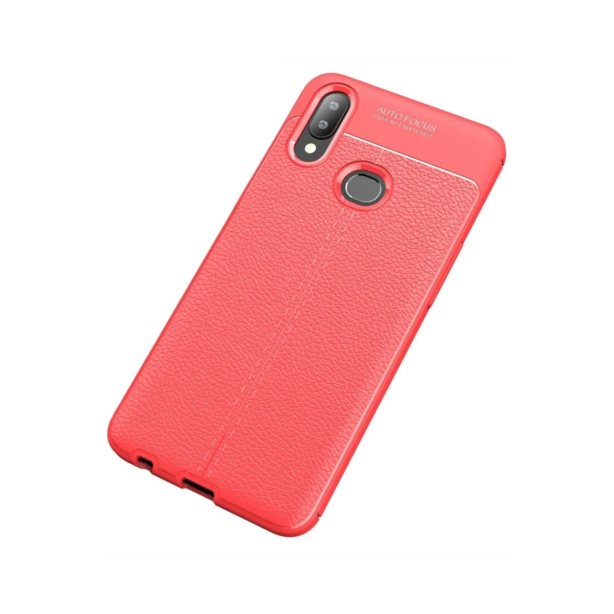 Samsung Galaxy A10S Kılıf Auto Focus Kapak - Kırmızı görsel 2