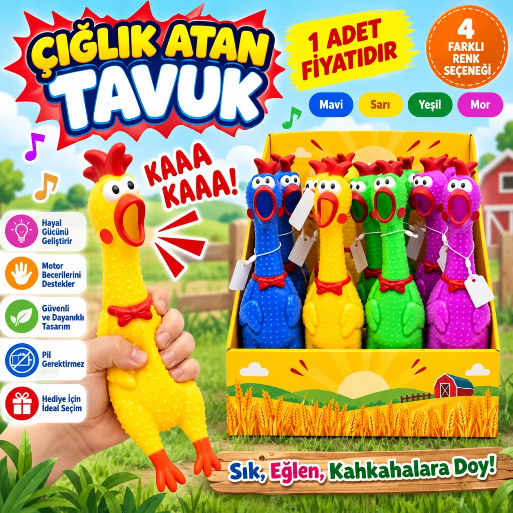 Çığlık Atan Tavuk (adet fiyatıdır) görsel 2