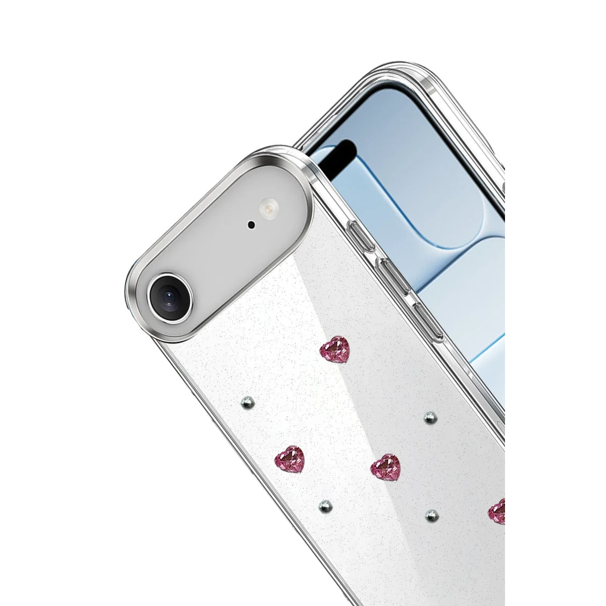 Apple İphone 17 Air Fiyonk Desenli Kapak - Desen 3 görsel 3