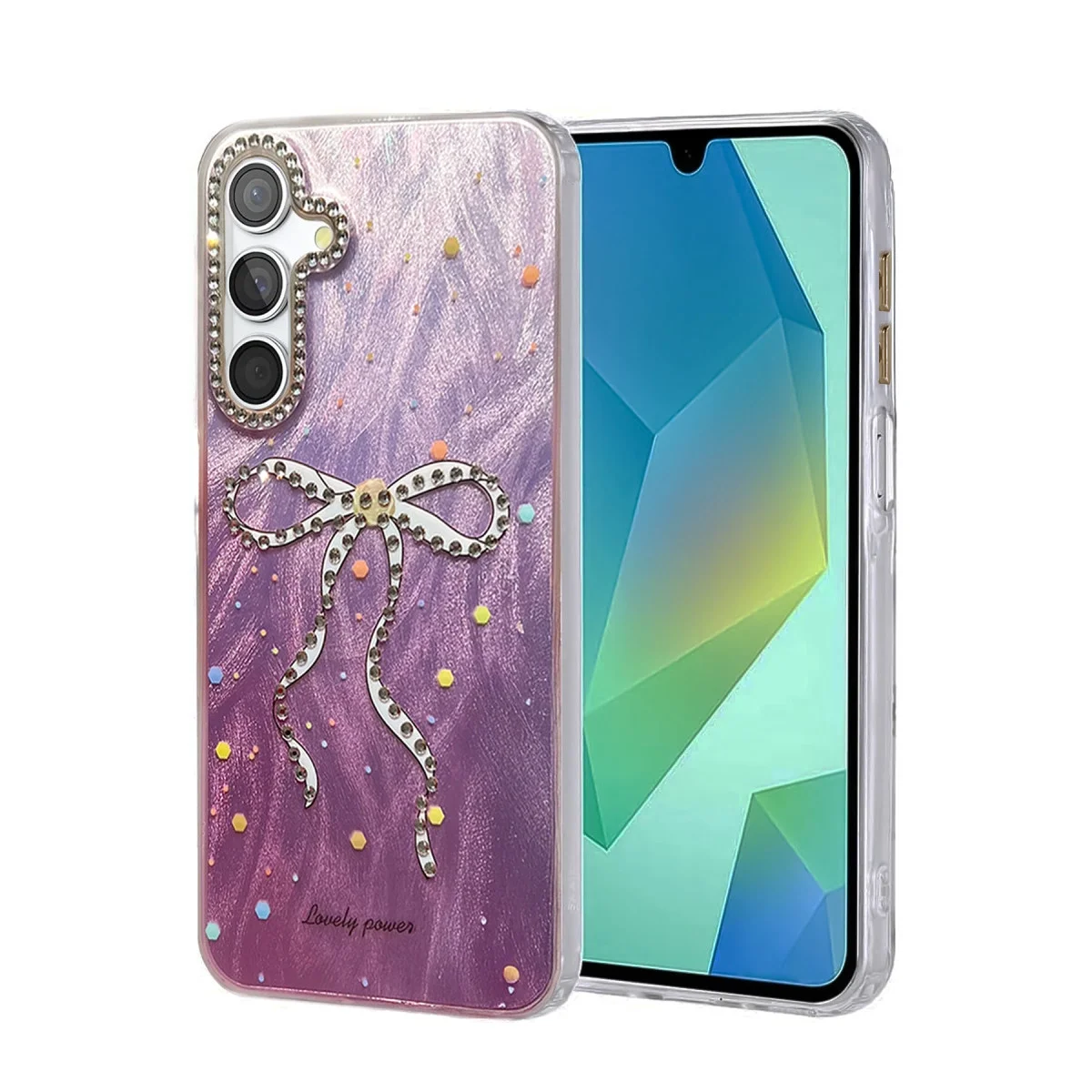 Samsung Galaxy A14 4g Kılıf Blade Aynalı Desenli Kapak - Desen 1