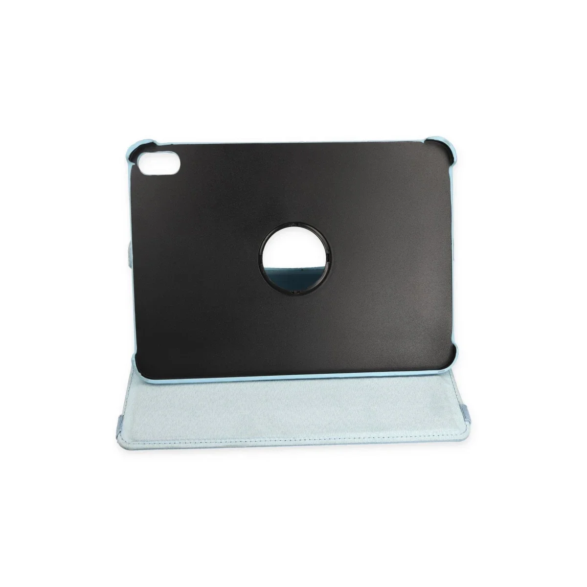 Apple iPad 2025 10.9 10.Nesil (A16) Kılıf 360 Tablet Deri Kılıf - Turkuaz görsel 3