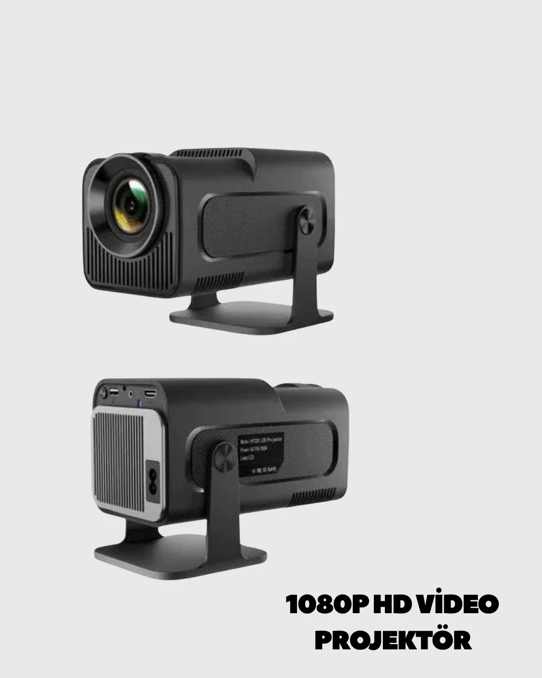 1080P Full HD Çözünürlük ve 4K Destekli Projektör görsel 2