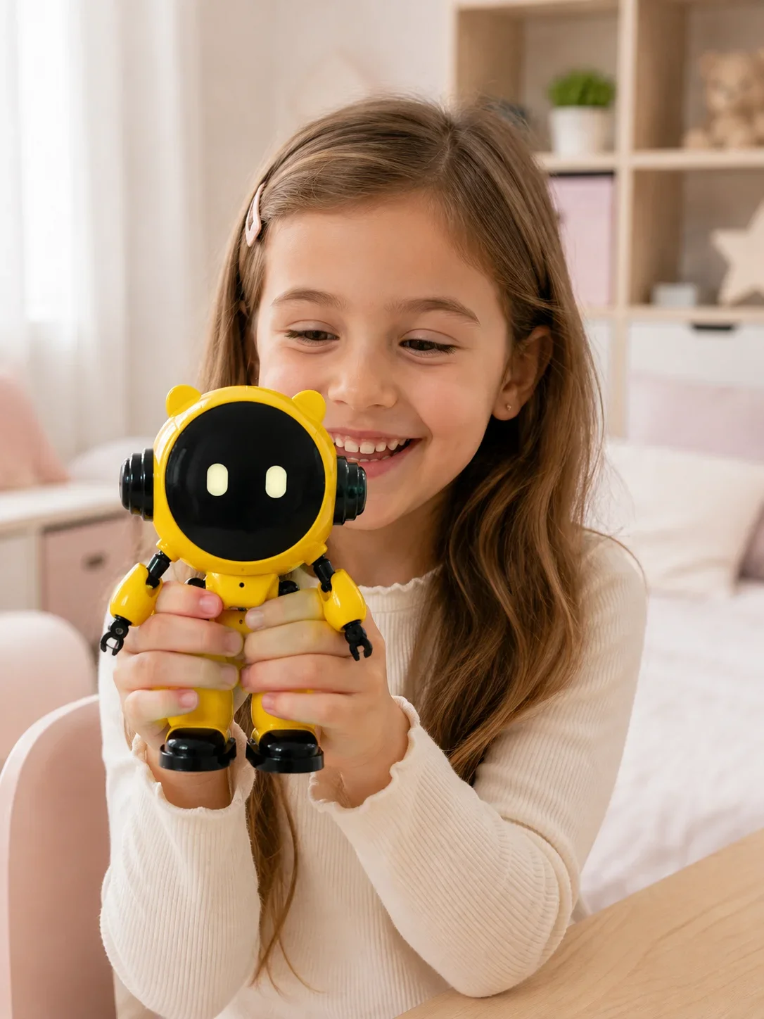 Yapay Zeka Destekli Akıllı Çocuk Robotu Türkçe Konuşma 40 Dil Wi-Fi ve Eğitim Desteği görsel 2