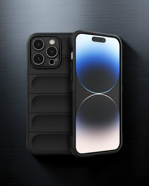 Apple İphone 14 Pro Max Kılıf Optimum Silikon - Siyah