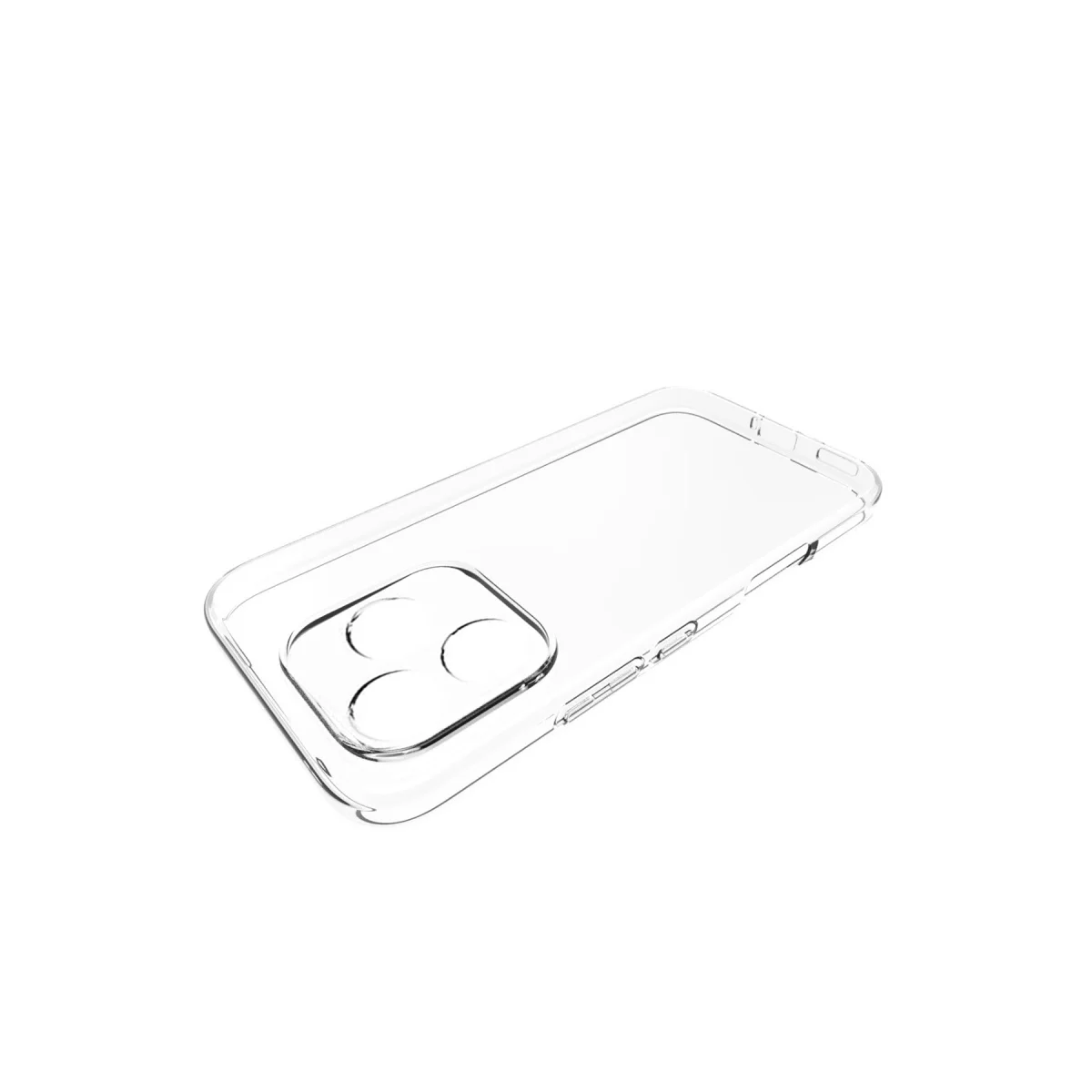 Huawei Honor 600 Lite Lüx Şeffaf Silikon - Şeffaf görsel 3