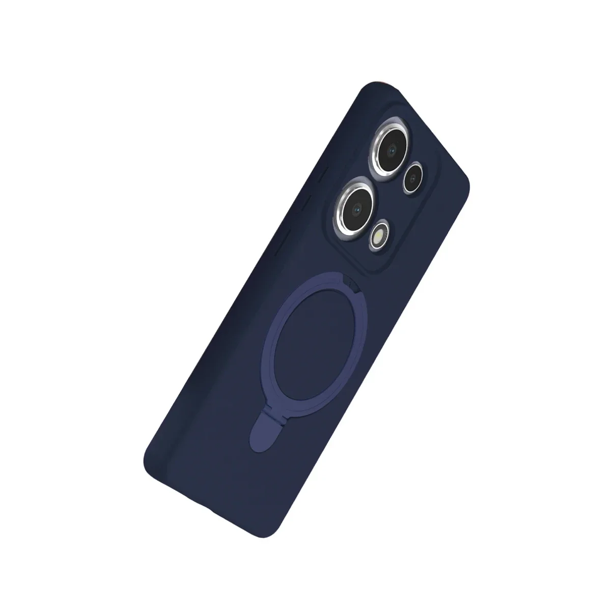 Xiaomi Redmi Note 13 Pro 4G Regal Magsafe Standlı Kapak - Lacivert görsel 4