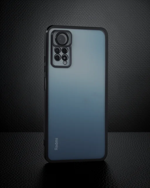 Xiaomi Redmi Note 12 Pro 4g Kılıf Razer Lensli Silikon - Siyah