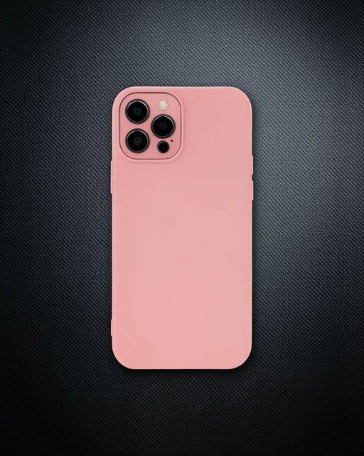 Apple İphone 12 Pro Max Kılıf Lansman Glass Kapak - Pembe