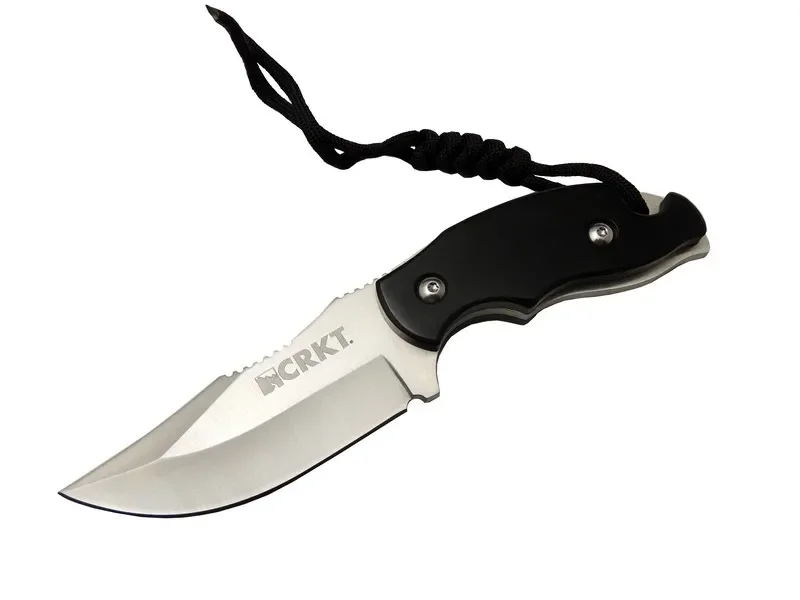 Civet 2805 WY Tırtıklı Kamp Bıçak 18 cm - Plastik Sap, Kılıflı, İpli