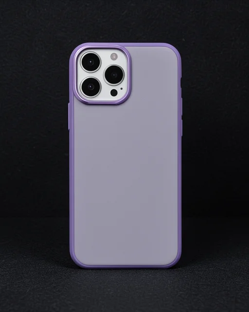 Apple İphone 13 Pro Max Kılıf Element Silikon - Mor