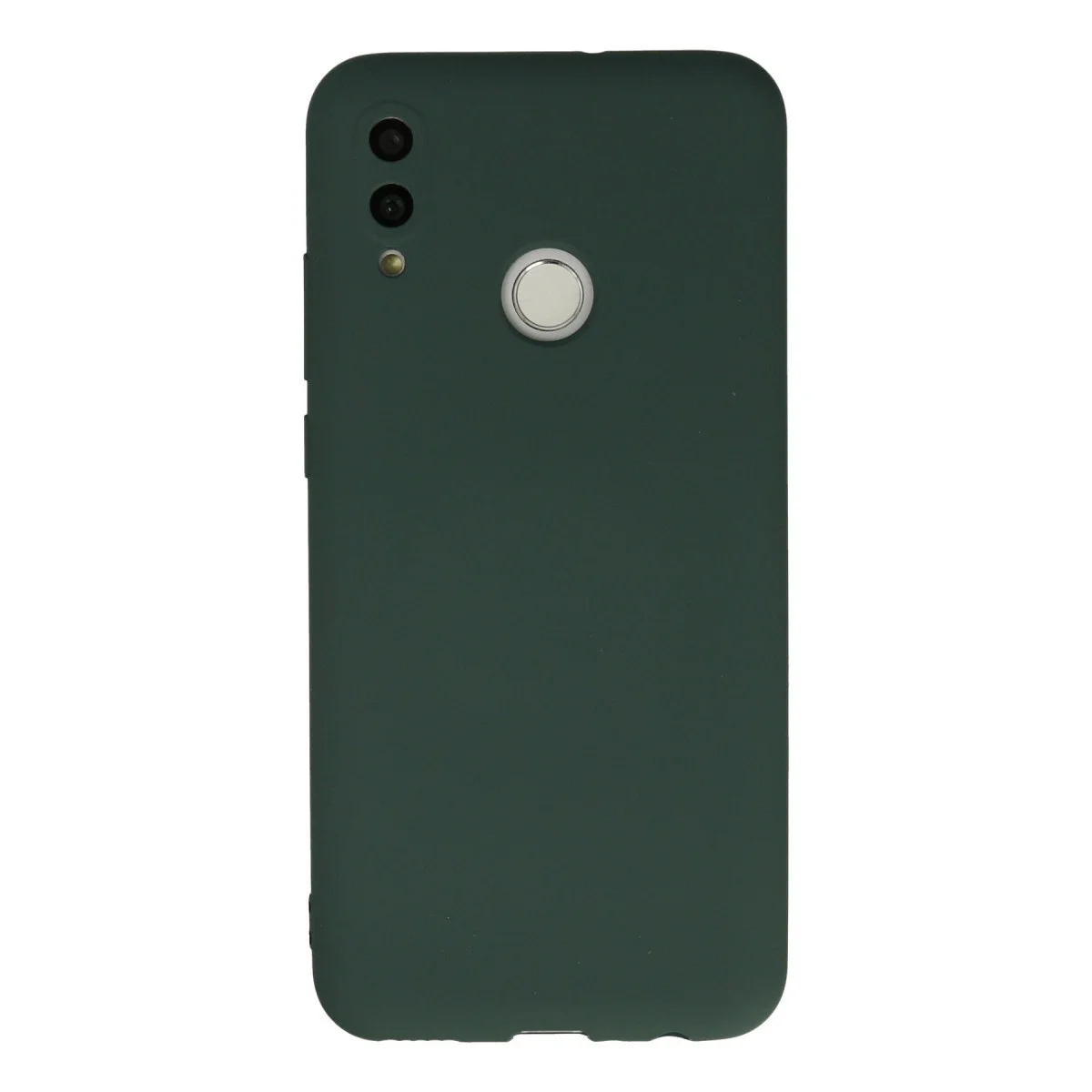 Huawei P Smart 2019 Kılıf Nano İçi Kadife Silikon - Koyu Yeşil