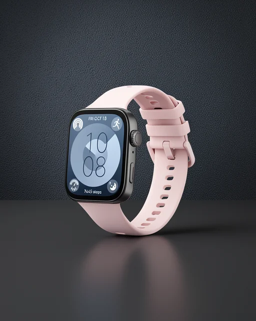 Huawei Watch Fit 3 Klasik Kordon - Pudra