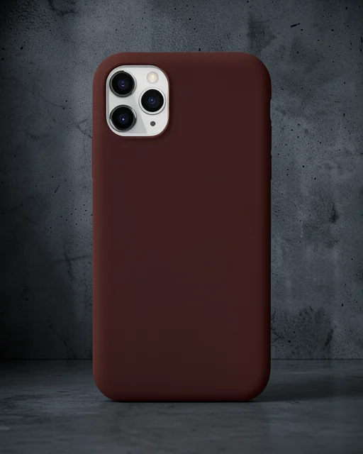 Apple İphone 11 Pro Kılıf Lansman Legant Silikon - Bordo