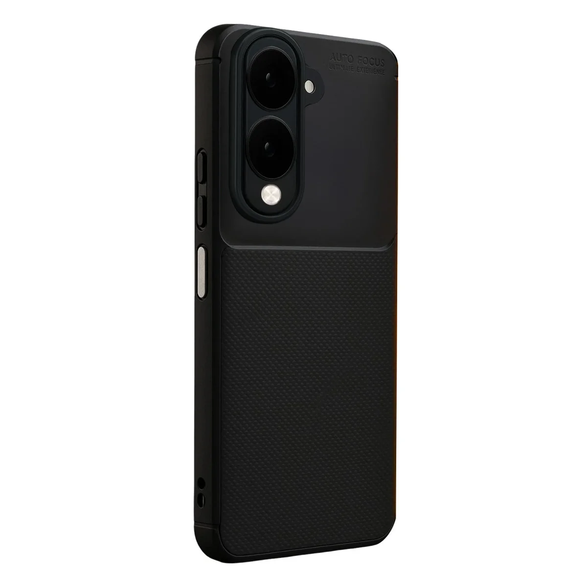 Vivo Y29s Auto Focus Karbon Kapak - Siyah görsel 3
