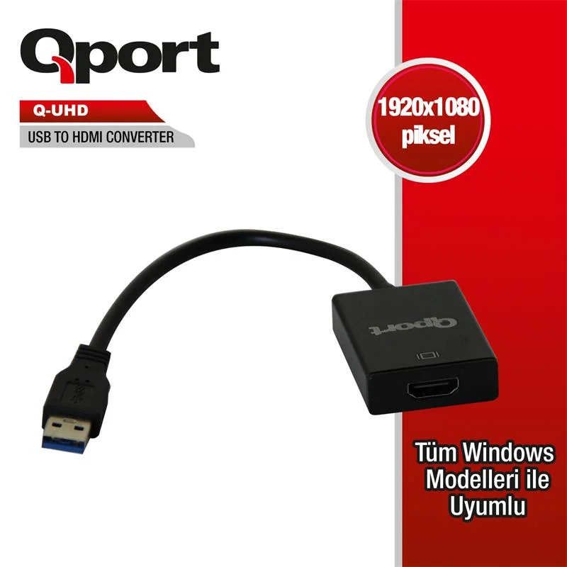 Q-uhd Usb 3.0 To Hdmı Dönüştürücü