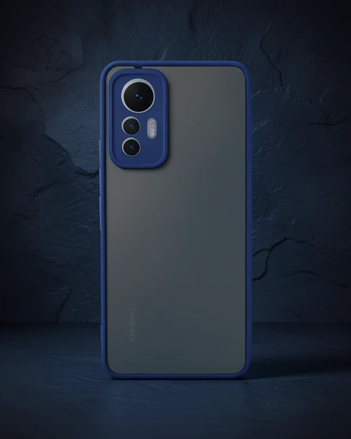 Xiaomi Mi 12 Lite Kılıf Montreal Silikon Kapak - Lacivert